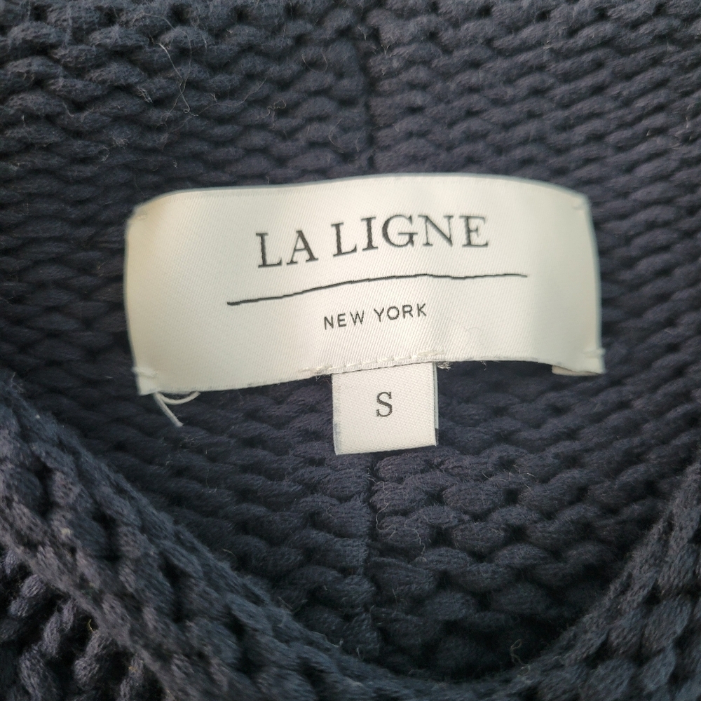 Women's Navy Sweater - Picture 12 of 16